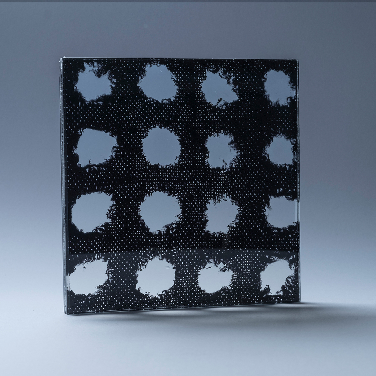 Heavy Perforated Black