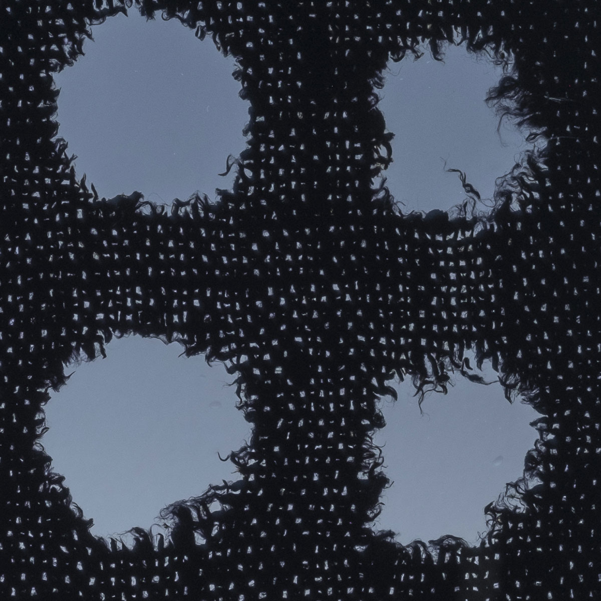 Heavy Perforated Black