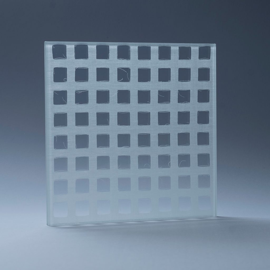 Large White Square Translucent
